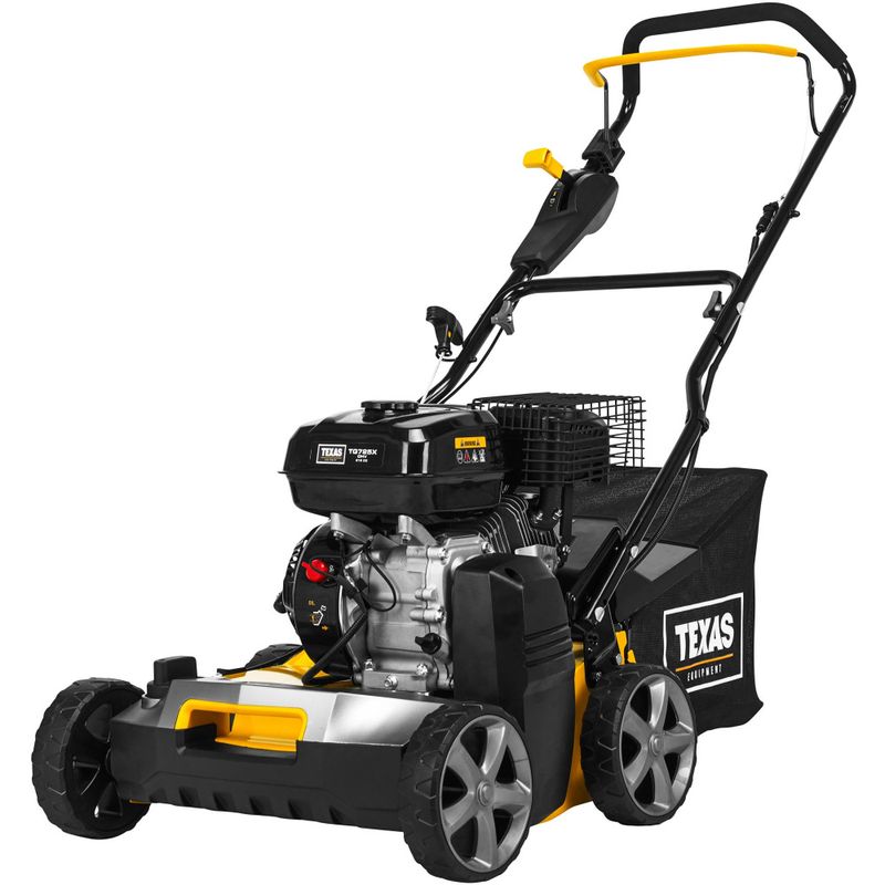 Bensindrevet Mosefjerner & Plenlufter 2-i-1 (40cm) – Texas Pro Cut 400TG m. Oppsamler