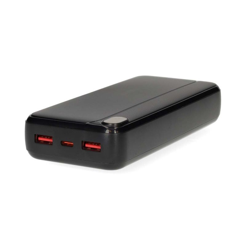 Power Bank 20000 mAh - 20 W - 1x USB-C™ og 2x USB-A uttak