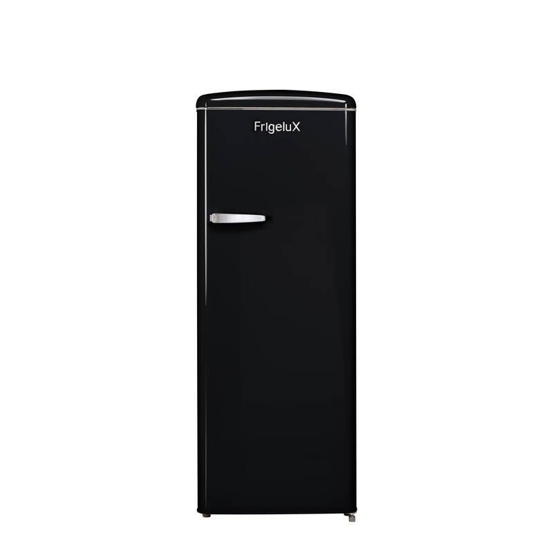 FrigeluX Retro kjøleskap, sort, 218L RF218RND