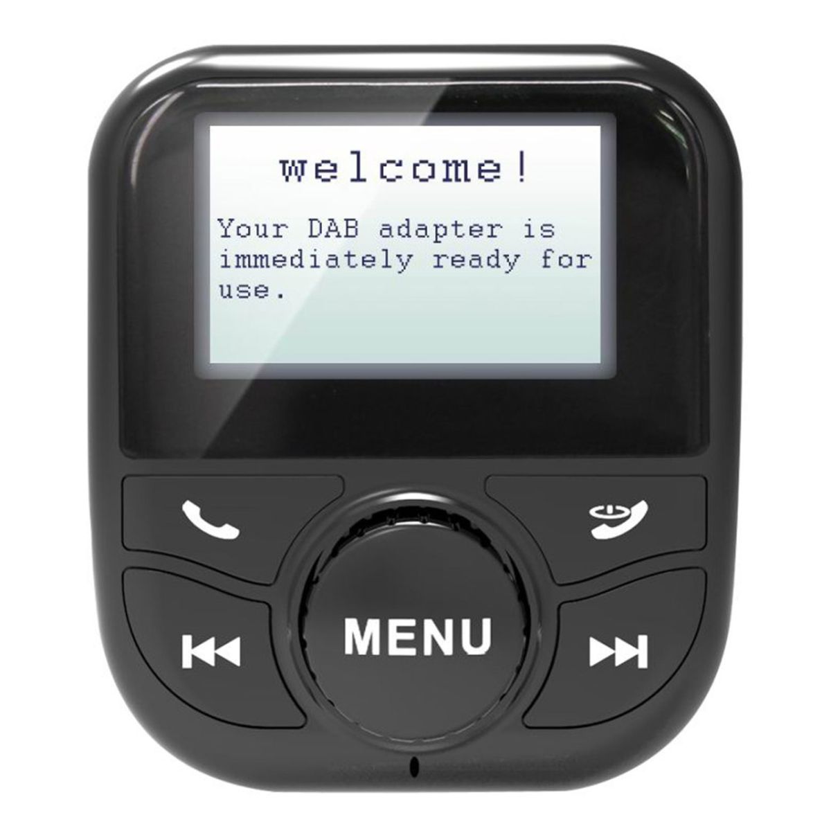 DAB+ Adapter med Bluetooth, Aux og Handsfree oppkobling