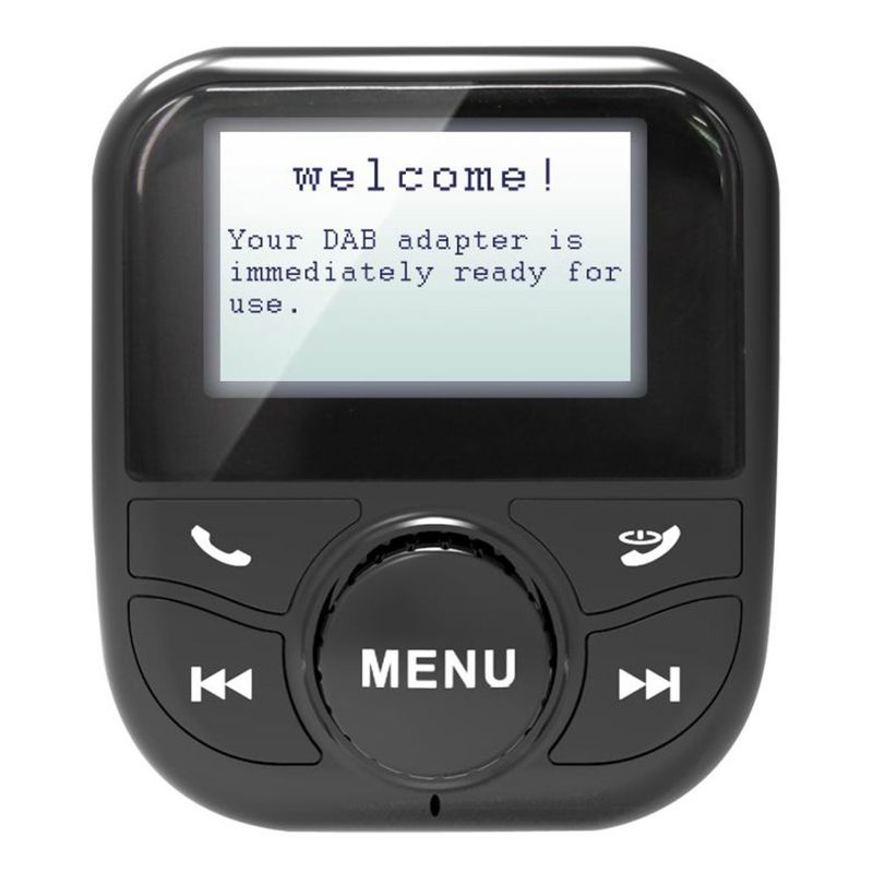 DAB+ Adapter med Bluetooth, Aux og Handsfree oppkobling