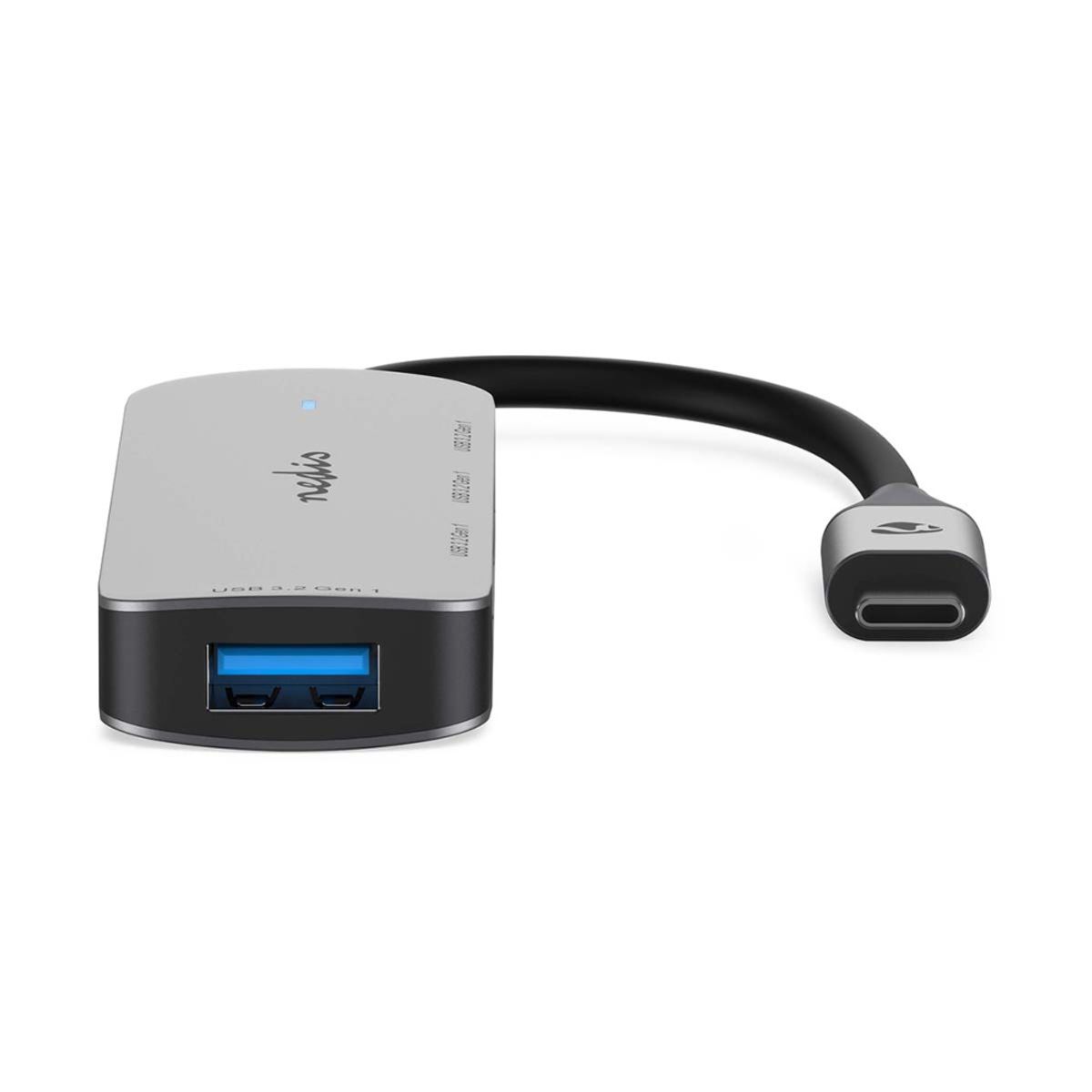 USB-HUB - 1 x USB-C - 4 x USB-A - USB3,2 - USB-Hub Kabel