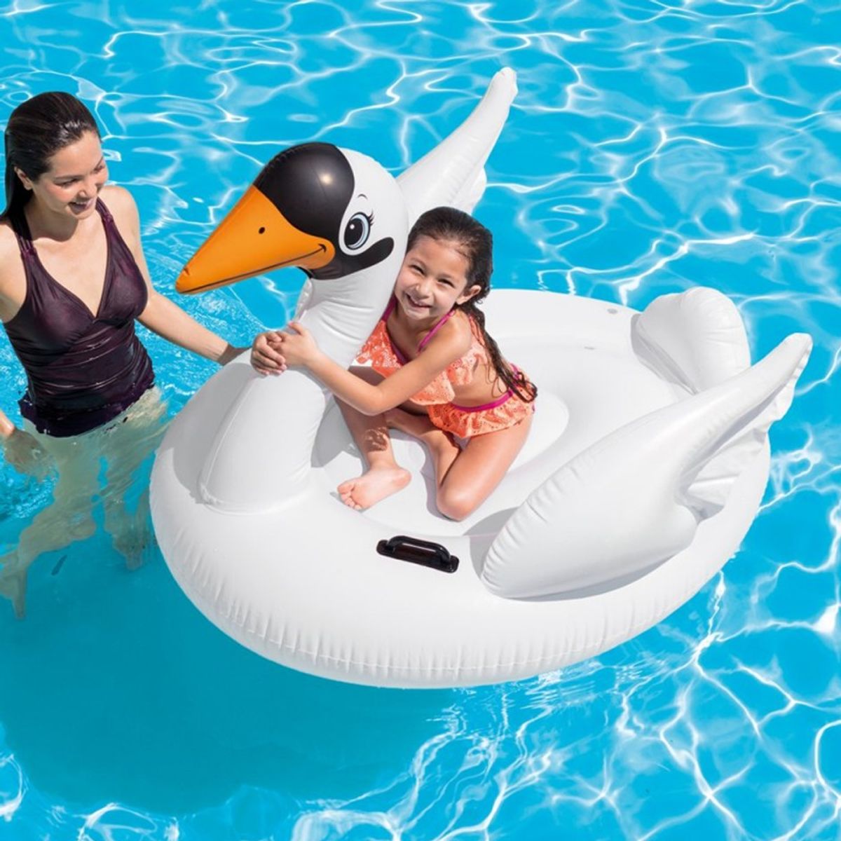 Badeleke Svane Ride-On 130x102x99cm - Intex