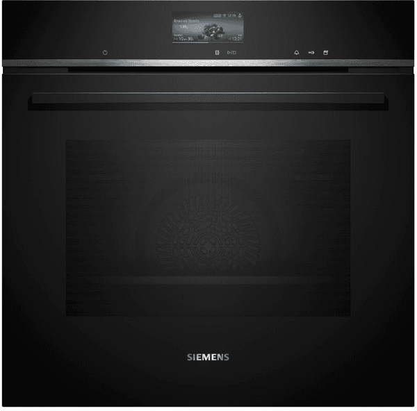 Hovedbilde Siemens iQ700 sort integrert dampovn 60 x 60 cm 