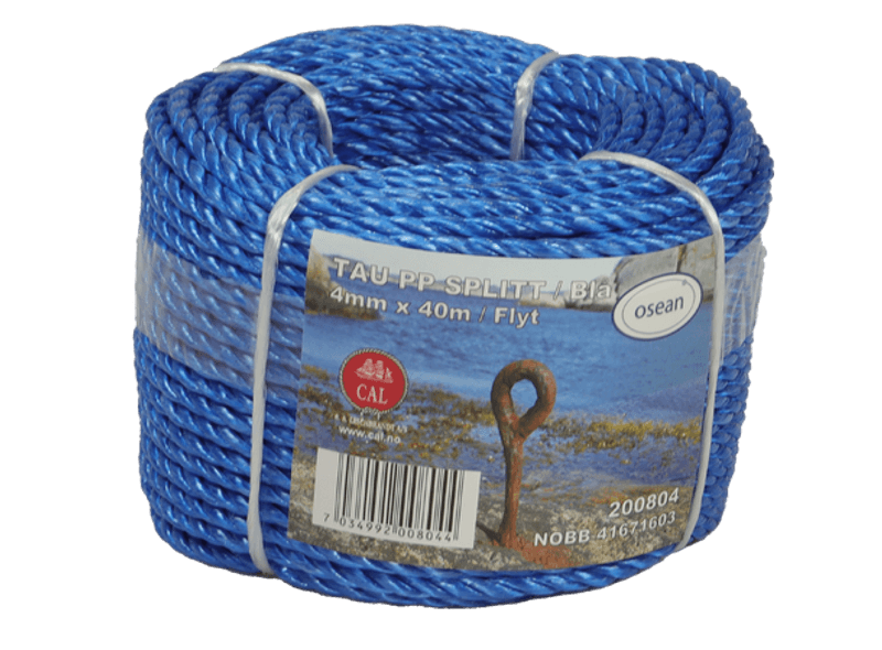 Tau Splitt Blå 40 meter