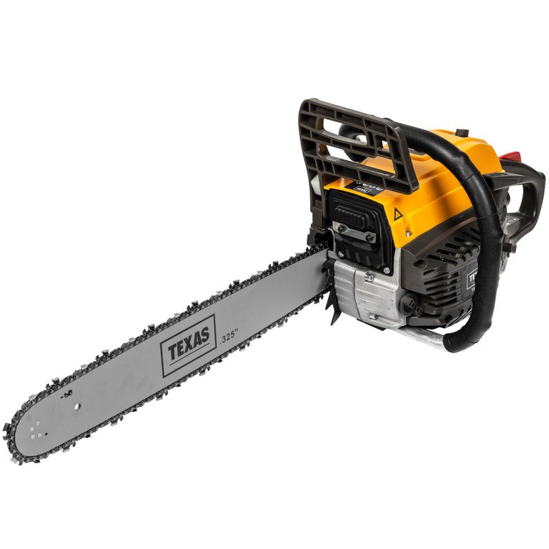 Kraftig bensindrevet motorsag - 2-takts 56cc - 50 cm sverd - Texas TS5620