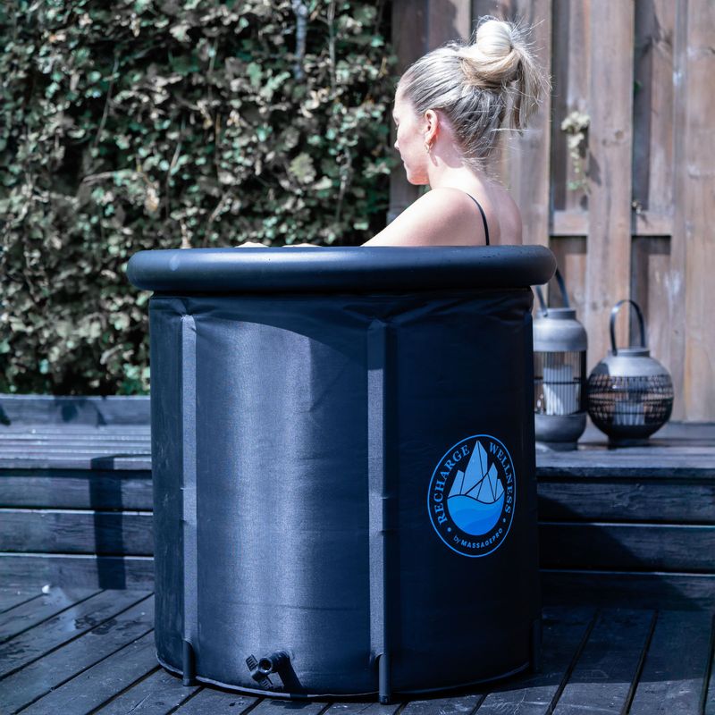 Isbad 330 Liter (75x75 cm) – Robust Isbadekar for Restitusjon og Helse - Knallpris!