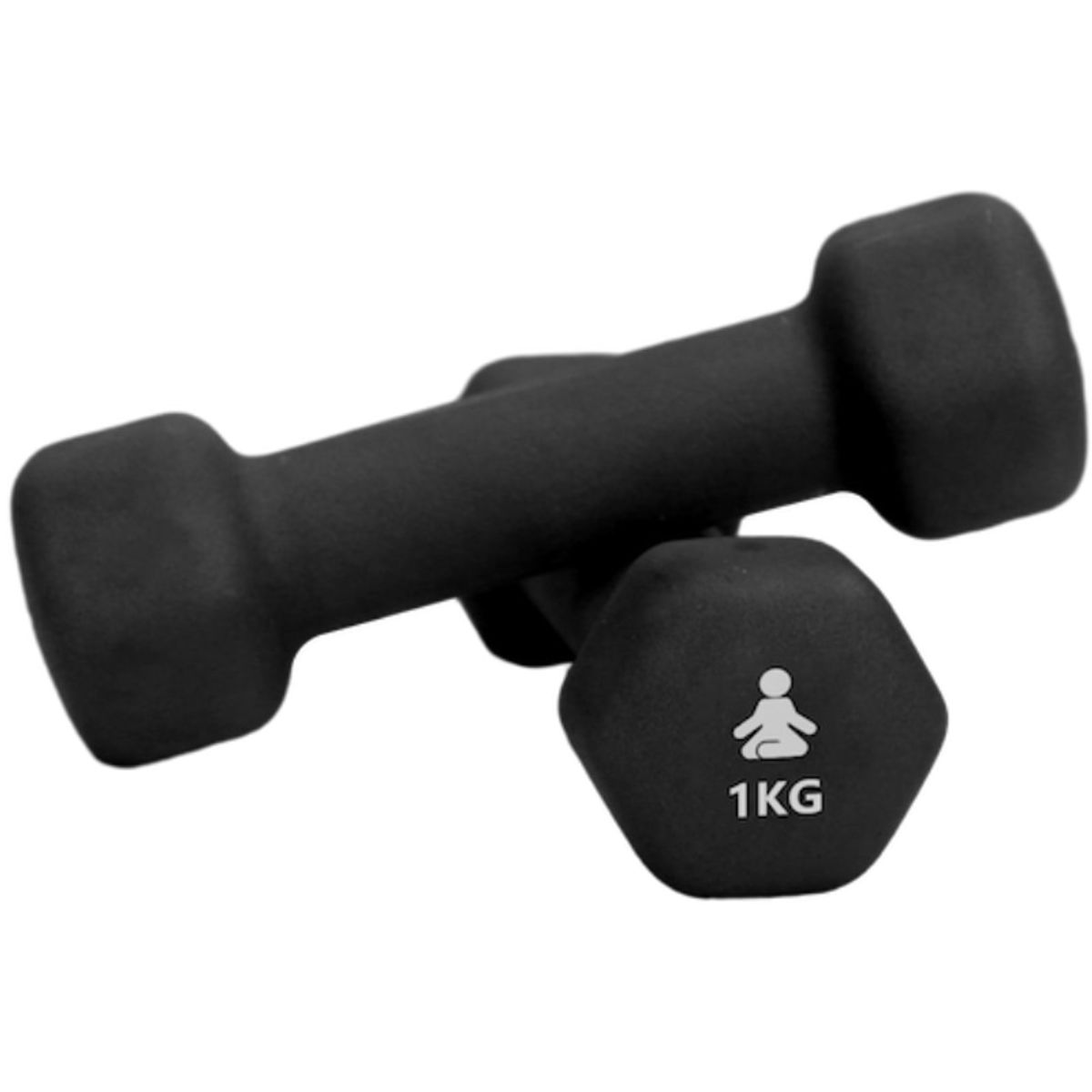 Håndvekter 2 x 1kg Premium Dumbbells - FitPaddy