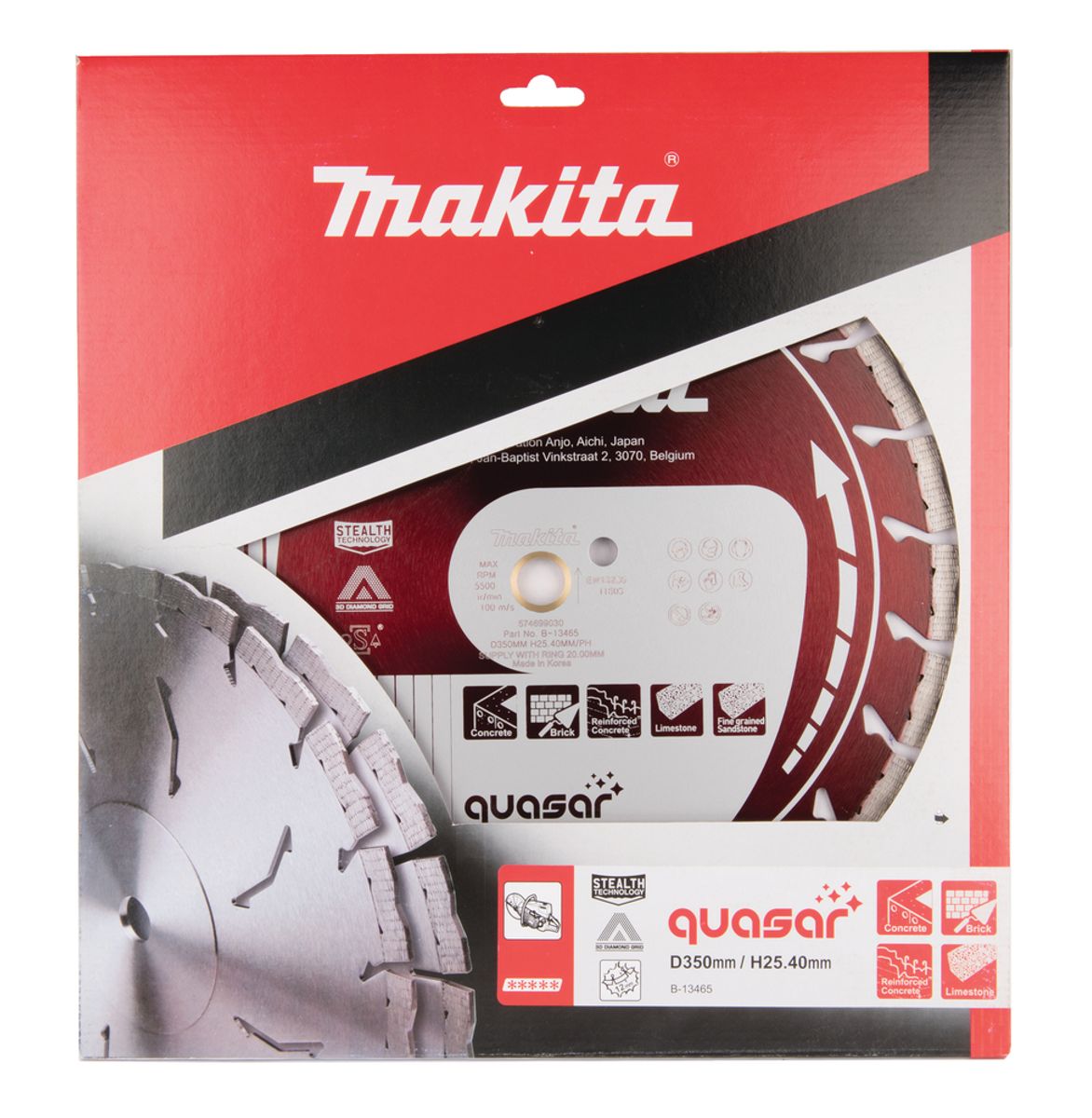Makita Diamantskive 350 mm Quasar B-13465