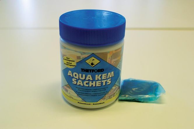 Hovedbilde Sanitærvæske Aqua Kem Blue Sachets 15ds