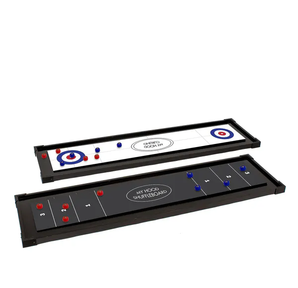 Hovedbilde Shuffleboard og Curling i ett og samme Bordspill