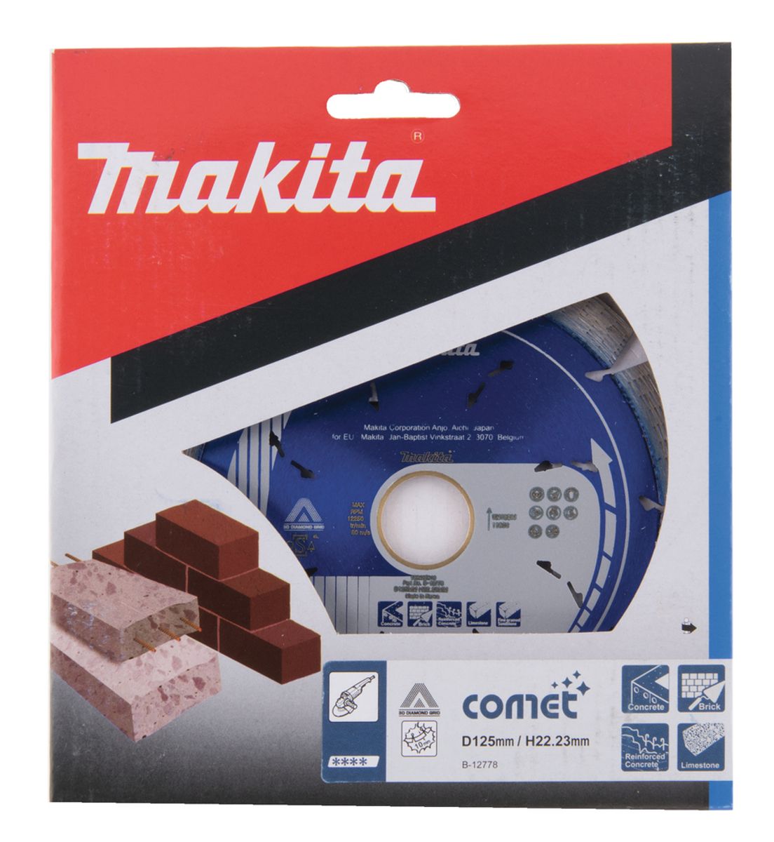 Makita Diamantskive 125 mm Comet B-12778