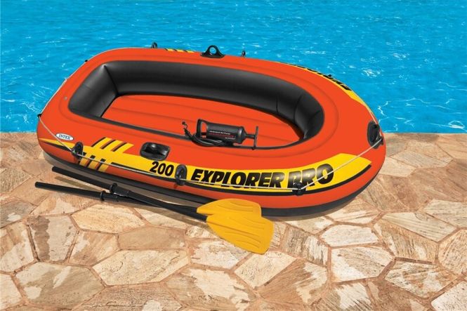 Hovedbilde Gummibåt - Intex Explorer Pro 200 komplett med ...