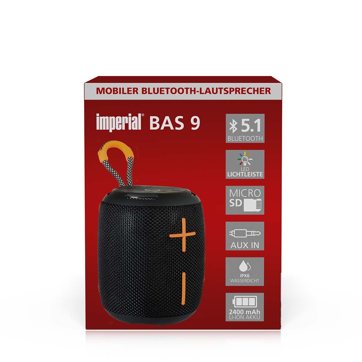 BlueTooth Høyttaler BAS-9 - Imperial