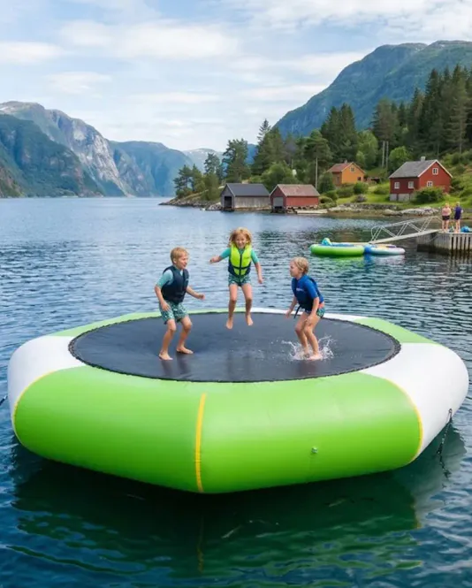 Hovedbilde Vanntrampoline - 5 meter diameter