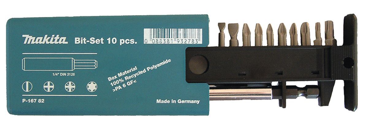 Makita Bitssett  11 Deler P-16782
