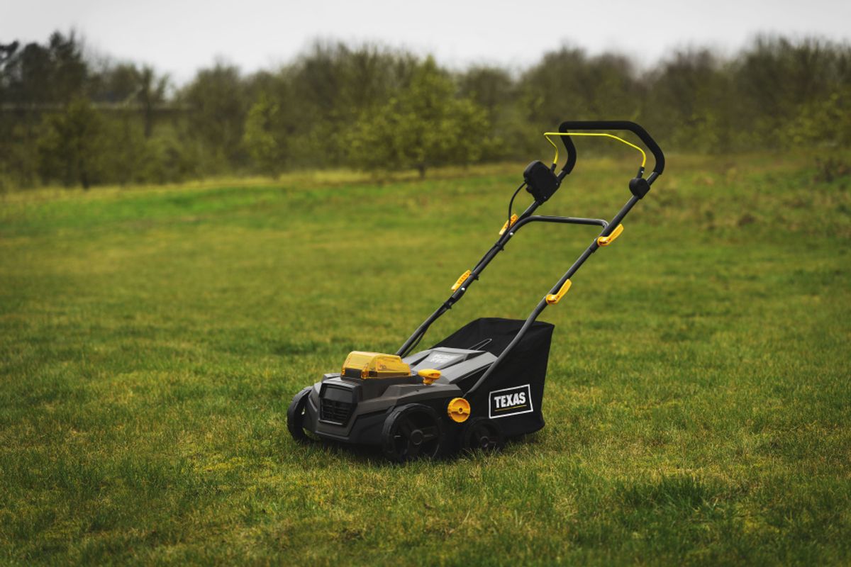 Texas mosefjerner 2x20V MPX2000 arbeidsbredde 36 cm u/bat og lader 90063289