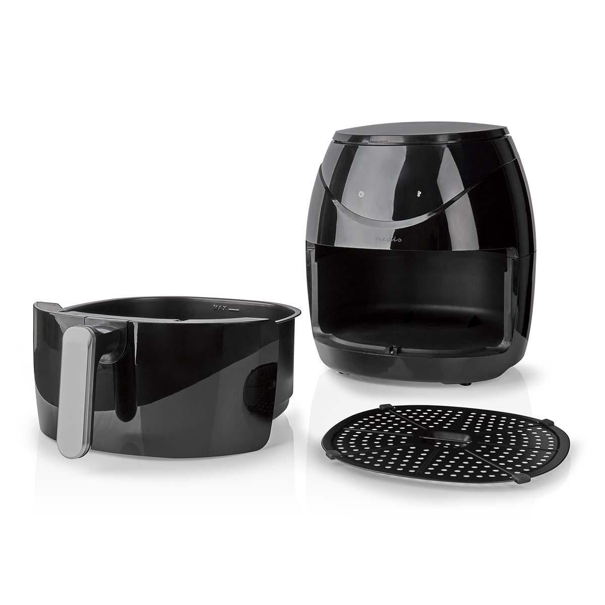 Frityr Med Varmluft XXL på 6,5 Liter - 1800 Watt  Digital Airfryer  - Nedis