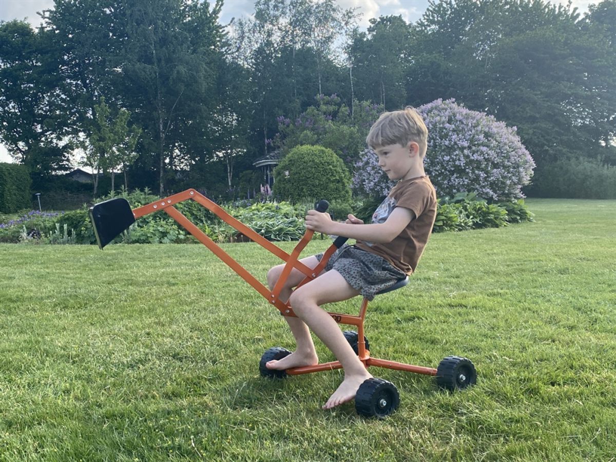 Gravemaskin Sit-on Gravemaskin med Hjul - MyHood