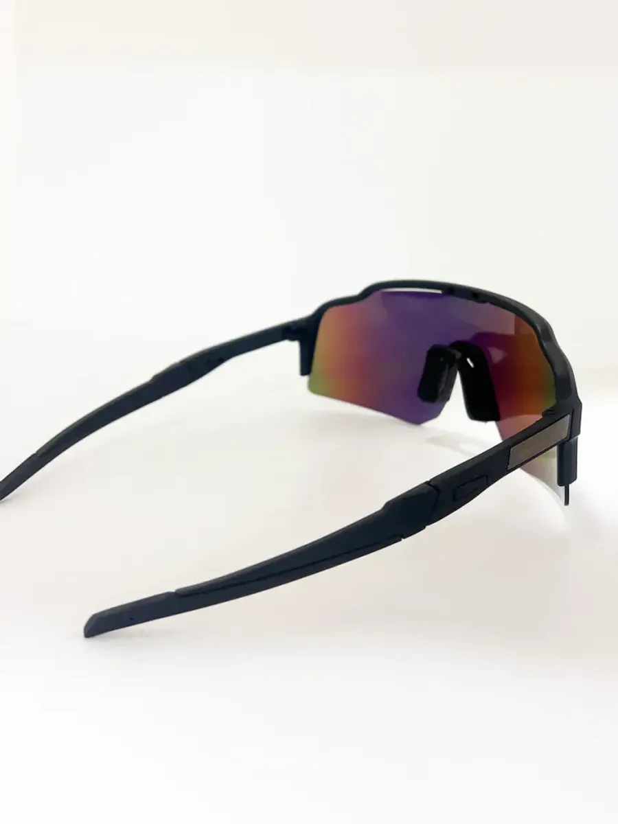 Multisportbrille Sort med Etui