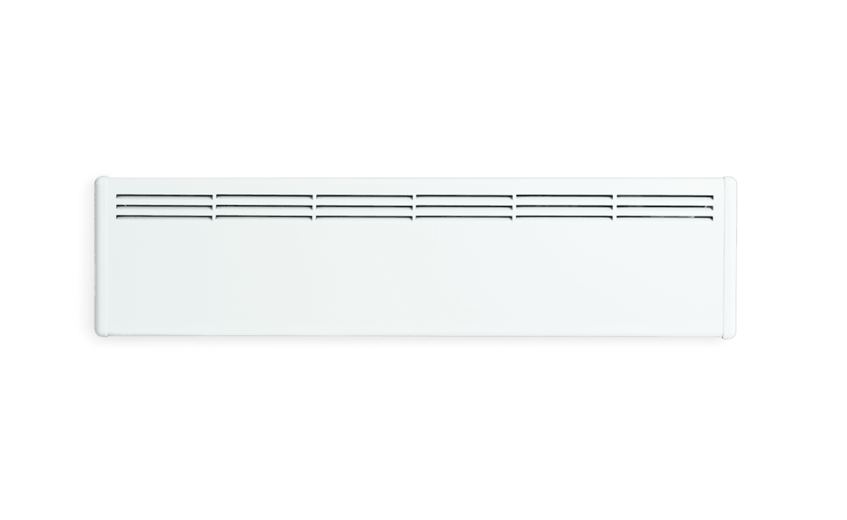 Beha Panelovn Listovn Smartovn med stålfront og Wifi - 500W - Hvit LV 5 - Norskprodusert varmeovn
