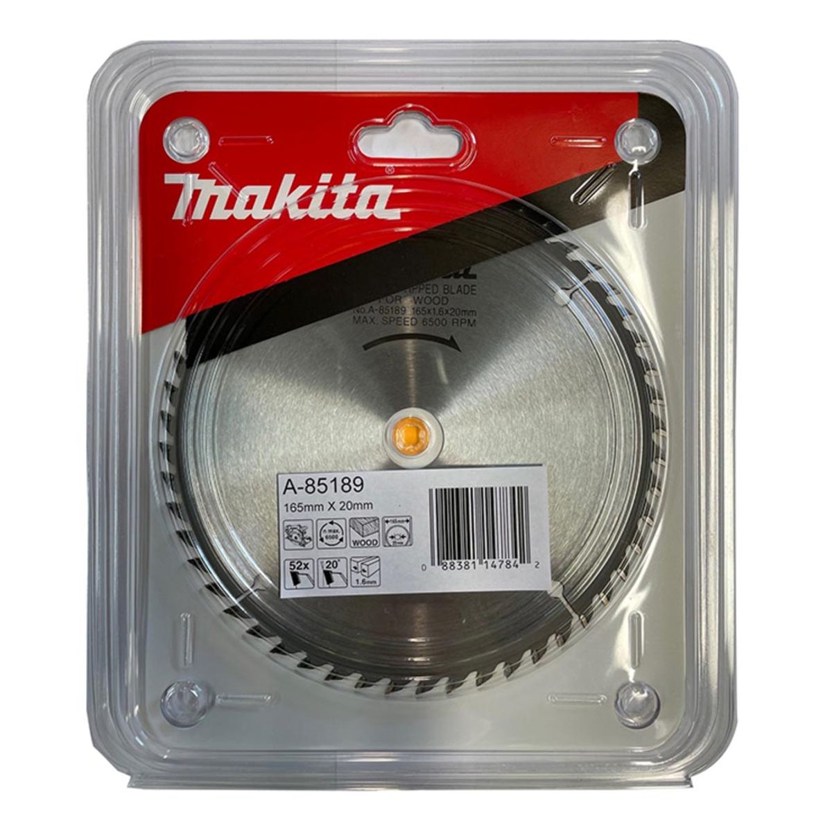 Makita Sirkelsagblad 165 mm Tre A-85189