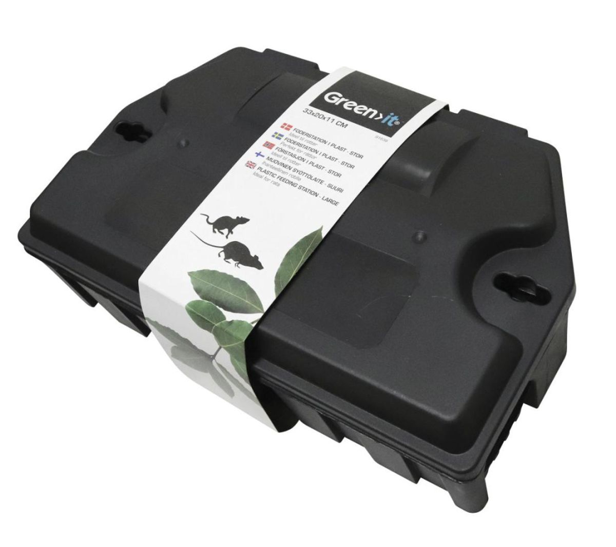 Giftkasse - 33x20x11cm - Green-It - Mot Mus og Rotter