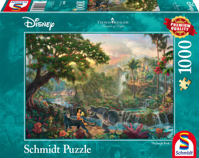 Hovedbilde Puslespill 1000 Biter - Disney Jungelboken - ...