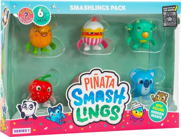 Hovedbilde Pinata Smashlings Deluxe Figurer 6 stk i pakke
