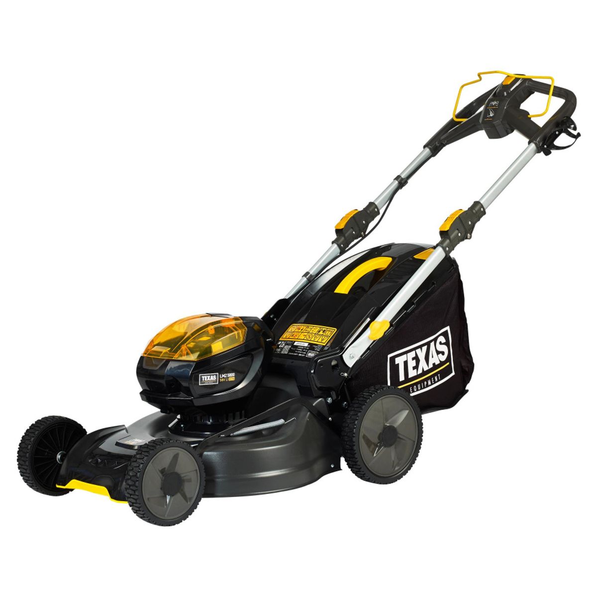 Texas batteri gressklipper LMZ5800 inklusiv 1 stk 4,0 Abatteri 58V og lader